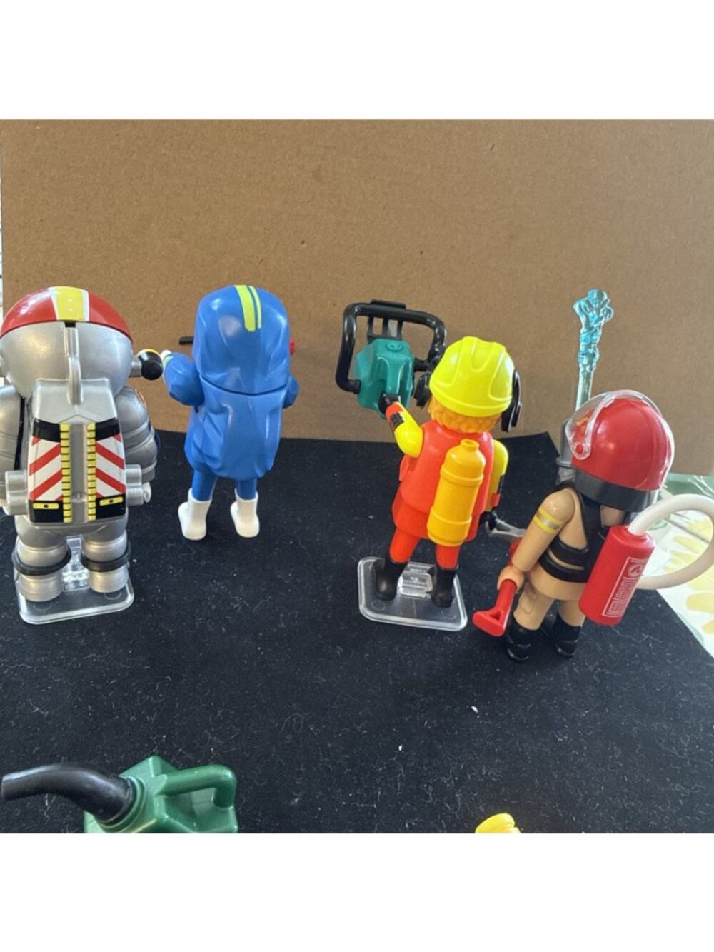 28+ Lot Playmobil Firefighters and Accessories Geobra - Picture 7 of 14